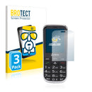 3x BROTECT AirGlass Glass Screen Protector for Olympia Joy 2