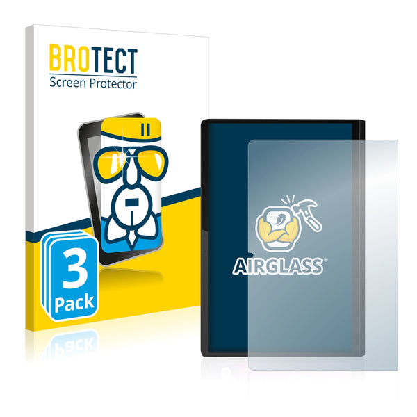 3x BROTECT AirGlass Glass Screen Protector for Lenovo Yoga Tab 11 (portrait)