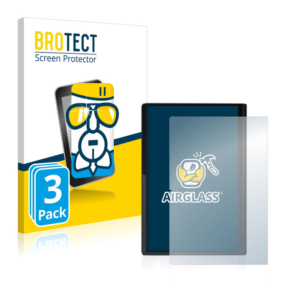 3x BROTECT AirGlass Glass Screen Protector for Lenovo Yoga Tab 13 (portrait)