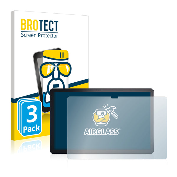 3x BROTECT AirGlass Glass Screen Protector for Lenovo Tab P11 Plus