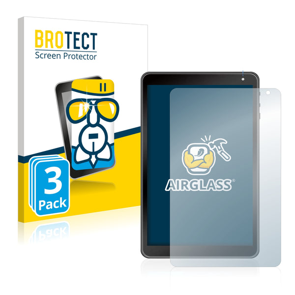 3x BROTECT AirGlass Glass Screen Protector for Awow 1019
