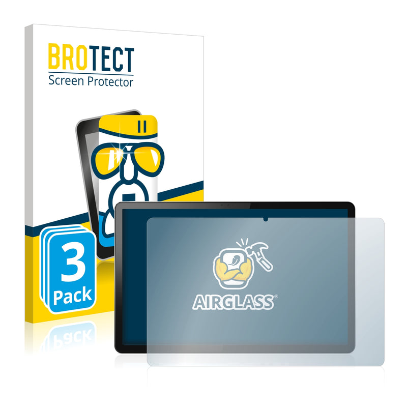 3x BROTECT AirGlass Glass Screen Protector for Lenovo Tab P11 5G