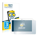 3x BROTECT AirGlass Glass Screen Protector for Polaroid Mobility 10.1