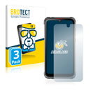 3x BROTECT AirGlass Glass Screen Protector for Hotwav Cyber 7