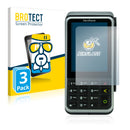 3x BROTECT AirGlass Glass Screen Protector for Concardis V400m