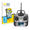 3x BROTECT AirGlass Glass Screen Protector for FlySky FS-T6
