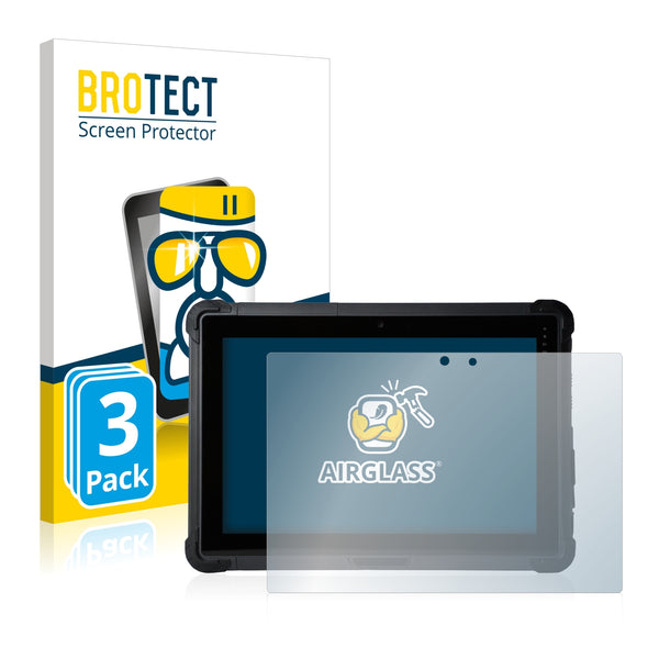 3x BROTECT AirGlass Glass Screen Protector for Ico imaraTab 10