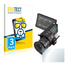 3x BROTECT AirGlass Glass Screen Protector for Arri MVF-2