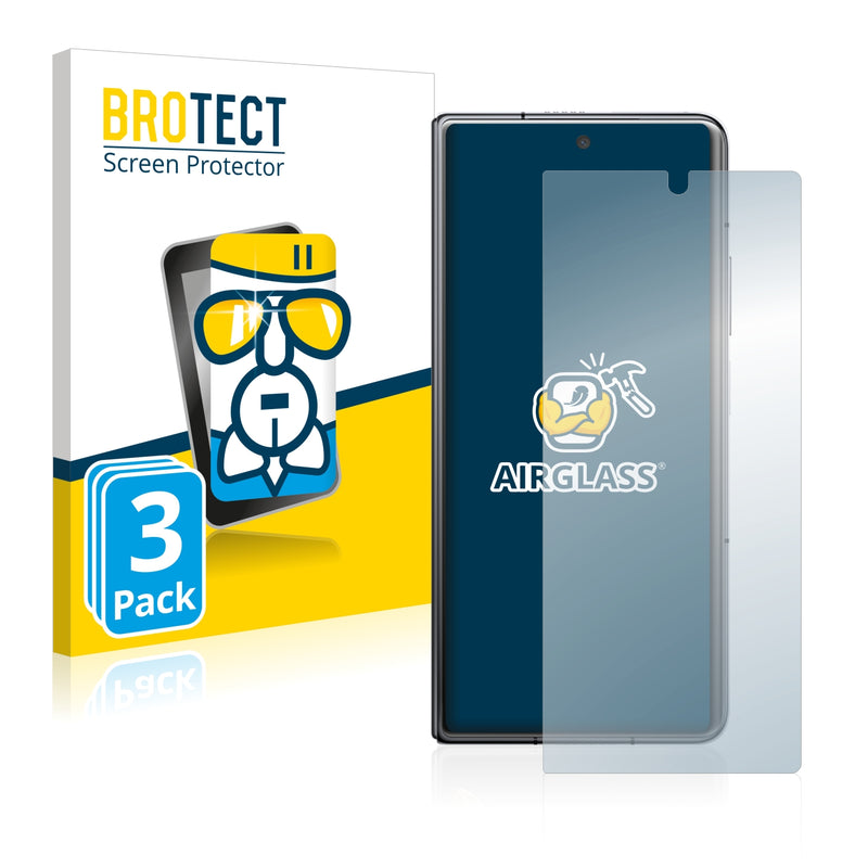 3x BROTECT AirGlass Glass Screen Protector for Honor Magic V