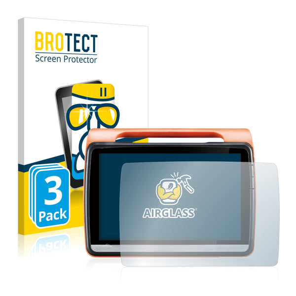 3x BROTECT AirGlass Glass Screen Protector for Onyx MD116