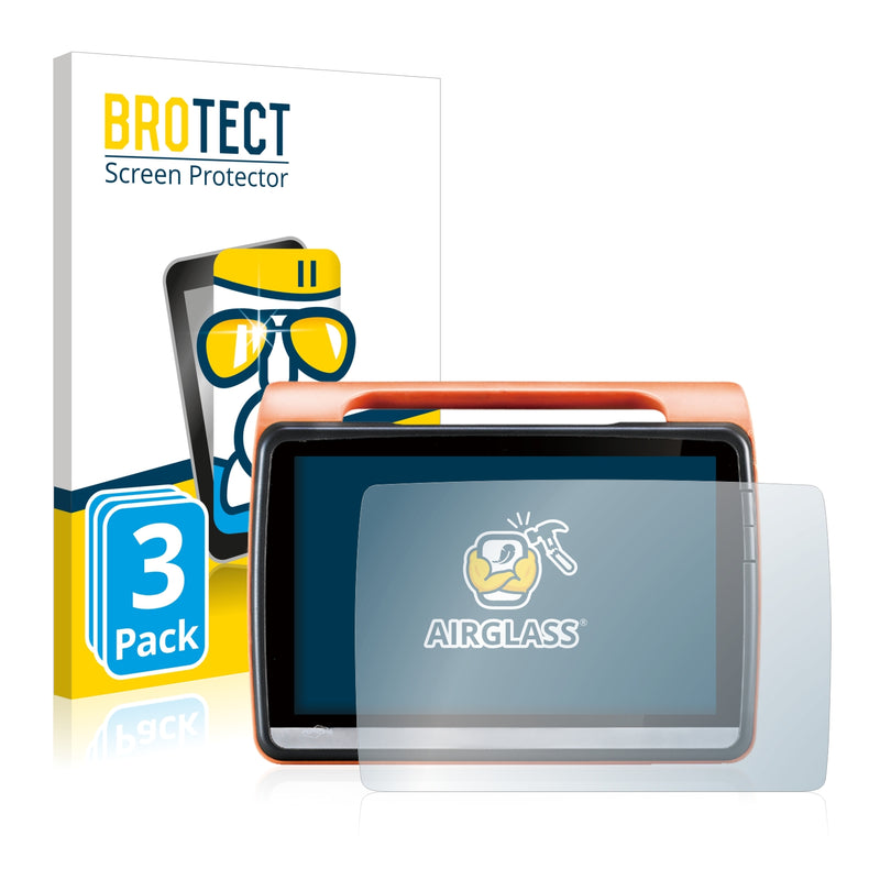 3x BROTECT AirGlass Glass Screen Protector for Onyx MD116