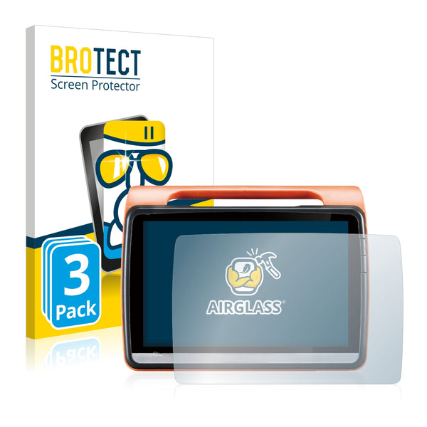 3x BROTECT AirGlass Glass Screen Protector for Onyx MD116i