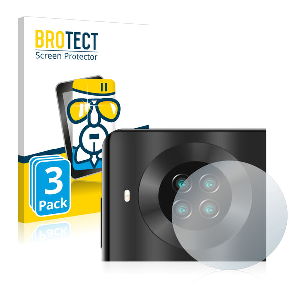 3x BROTECT AirGlass Glass Screen Protector for Cubot Note 20 (ONLY Camera)
