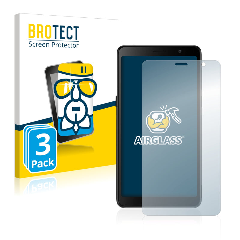 3x BROTECT AirGlass Glass Screen Protector for TCL A30