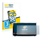 3x BROTECT AirGlass Glass Screen Protector for Kia Ceed 2022 Infotainment System 10.25