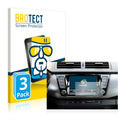 3x BROTECT AirGlass Glass Screen Protector for Skoda Fabia 3 Combi
