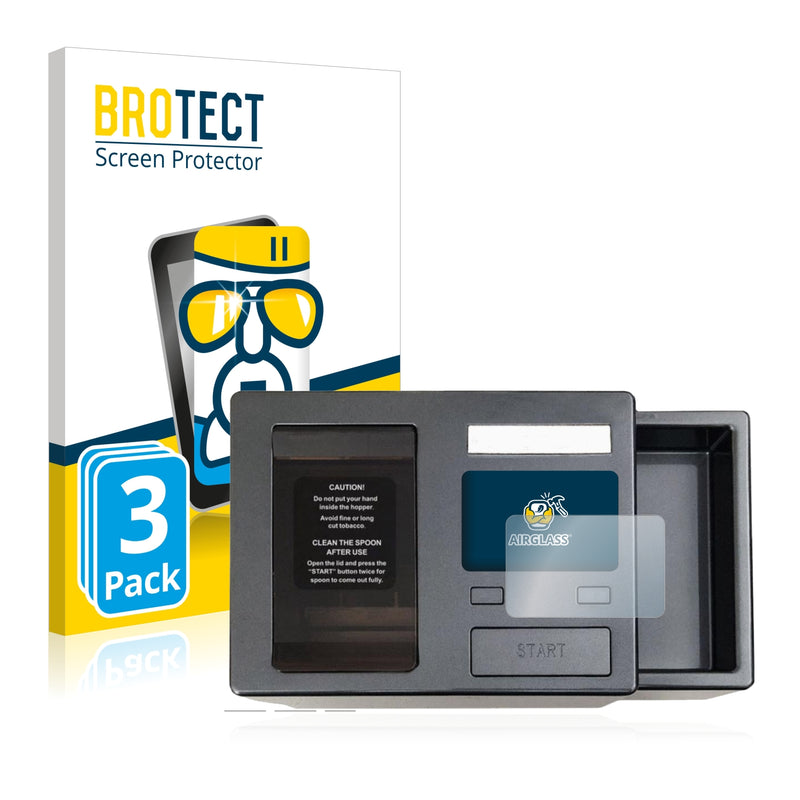 3x BROTECT AirGlass Glass Screen Protector for Powermatic 3 Plus