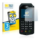 3x BROTECT AirGlass Glass Screen Protector for Ingenico Lane/3000