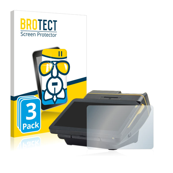 3x BROTECT AirGlass Glass Screen Protector for PayPoint One