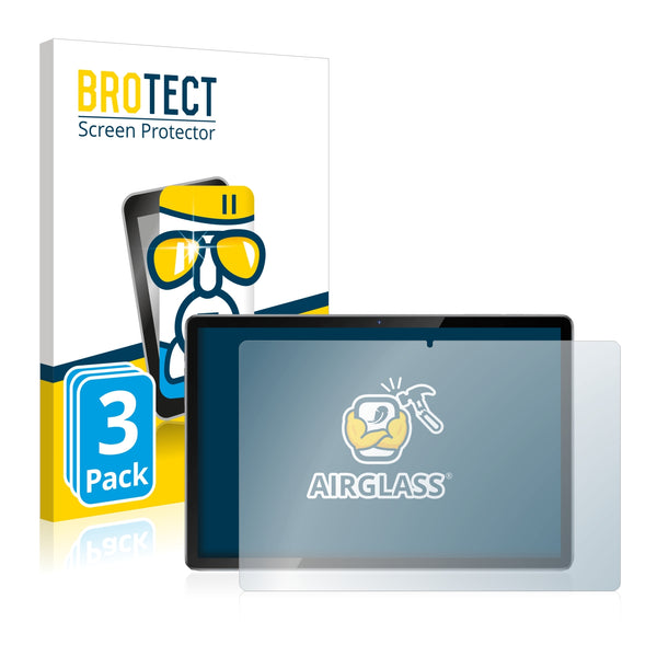 3x BROTECT AirGlass Glass Screen Protector for Blackview Tab 12