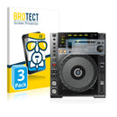 3x BROTECT AirGlass Glass Screen Protector for Pioneer CDJ-850-K