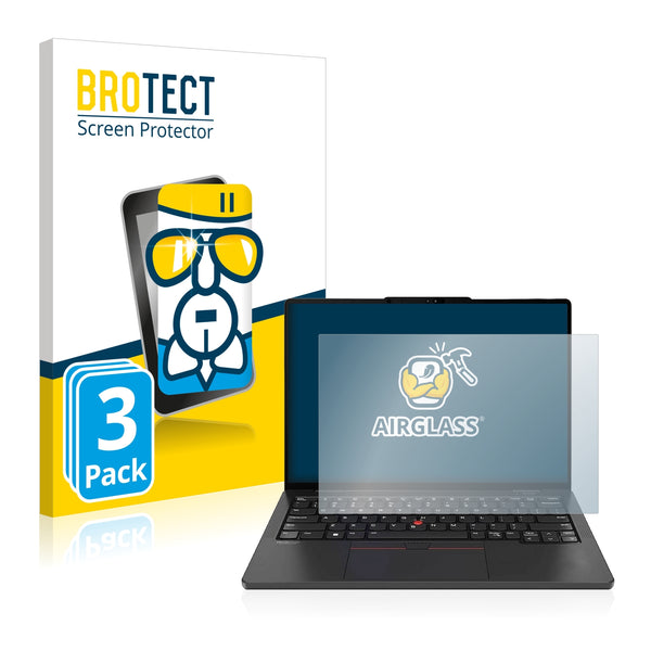 3x BROTECT AirGlass Glass Screen Protector for Lenovo ThinkPad X13s