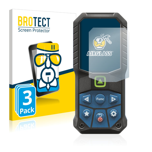 3X Nano Glass Screen Protectors for Bosch GLM 50-25 G