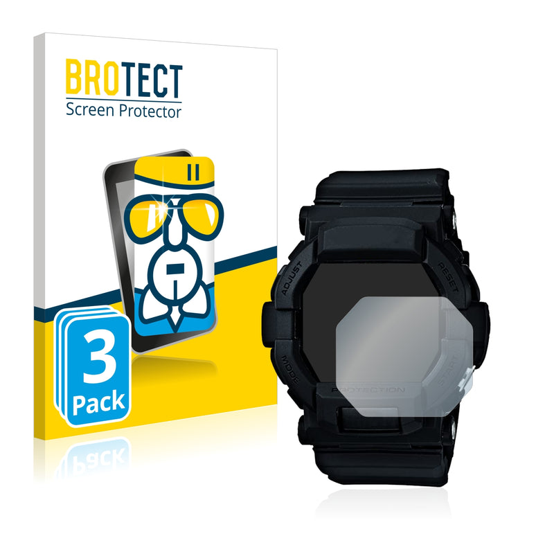 3X Nano Glass Screen Protectors for Casio G-Shock GD350