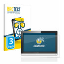 3X Nano Glass Screen Protectors for Hikvision DS-KH6350-WTE1 Indoor Station