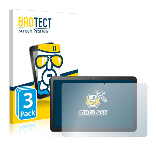 3X Nano Glass Screen Protectors for Doro Tablet 10