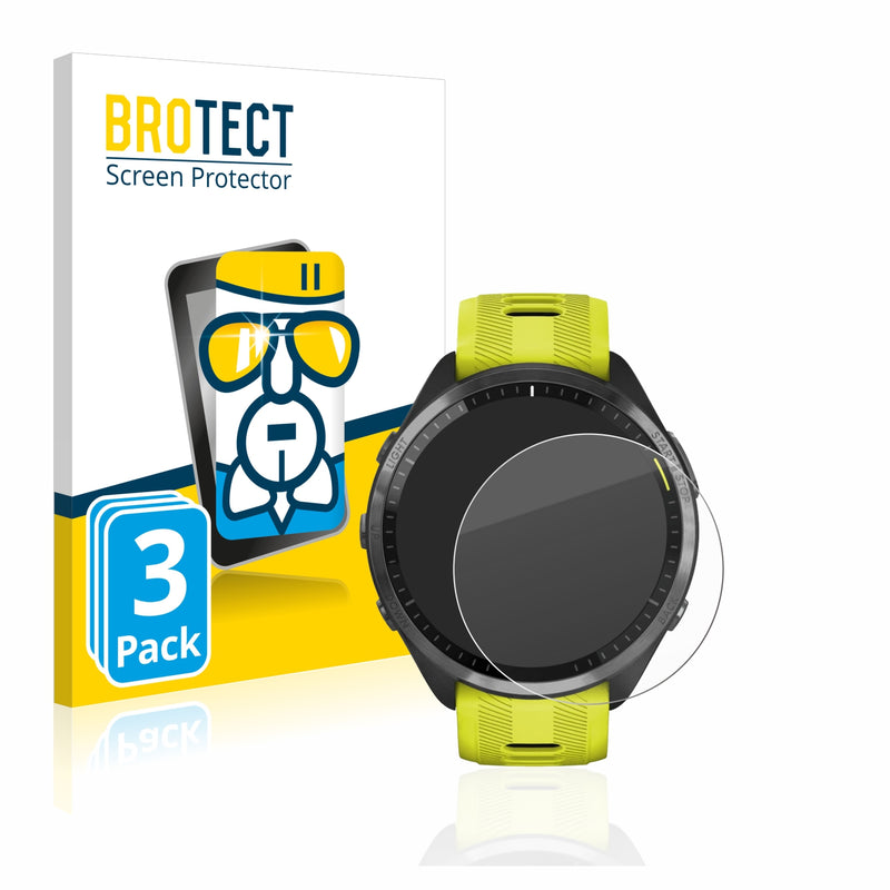 3X Nano Glass Screen Protectors for Garmin Forerunner 965