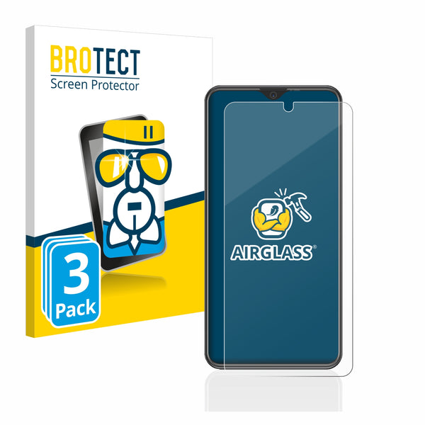 3X Nano Glass Screen Protectors for Beafon M6s plus premium