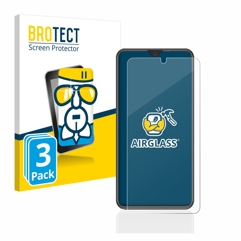3X Nano Glass Screen Protectors for Beafon M6s plus premium