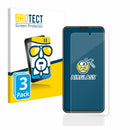 3X Nano Glass Screen Protectors for Beafon M6s premium