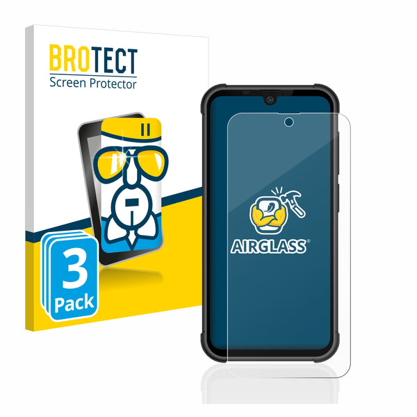 3X Nano Glass Screen Protectors for Beafon MX1 premium