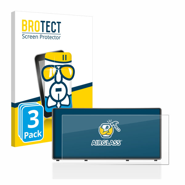 3X Nano Glass Screen Protectors for Auriol Radiowecker XXL