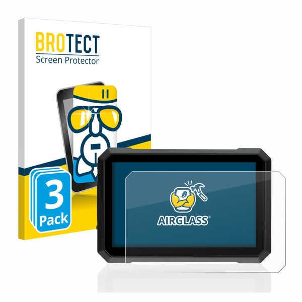 3X Nano Glass Screen Protectors for Elebest C750 7