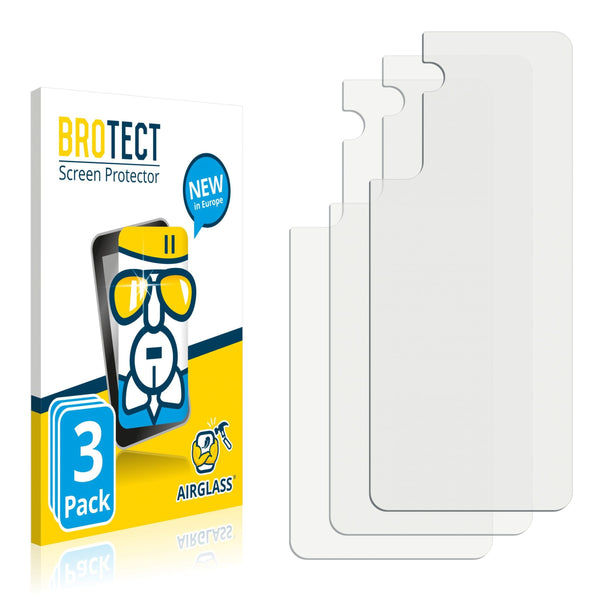 3x BROTECT AirGlass Glass Screen Protector for Realme 6 (Back)