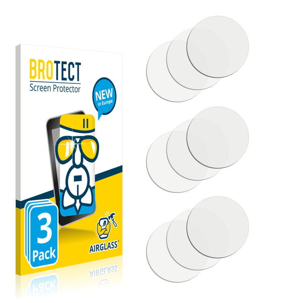 3x BROTECT AirGlass Glass Screen Protector for Motorola Moto E30 (ONLY Camera)