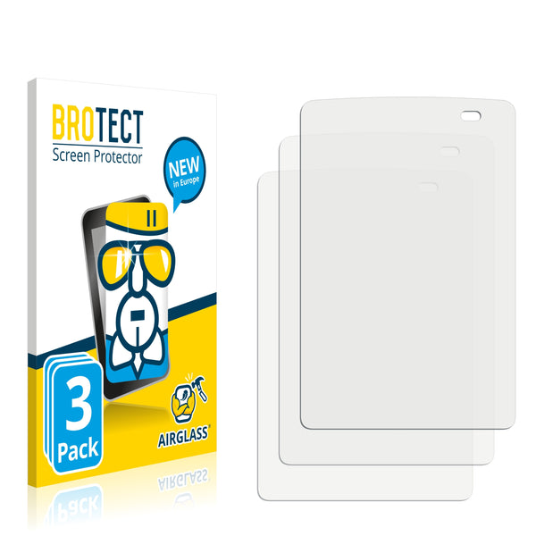 3x BROTECT AirGlass Glass Screen Protector for Keyence BT-A500
