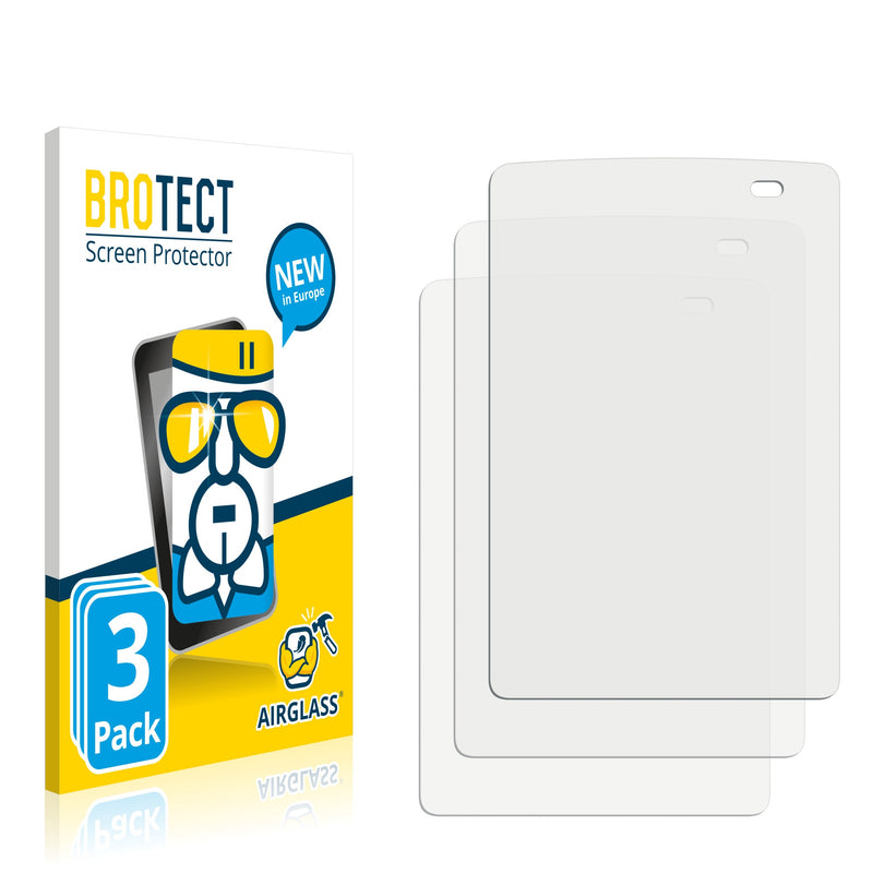 3x BROTECT AirGlass Glass Screen Protector for Keyence BT-A500