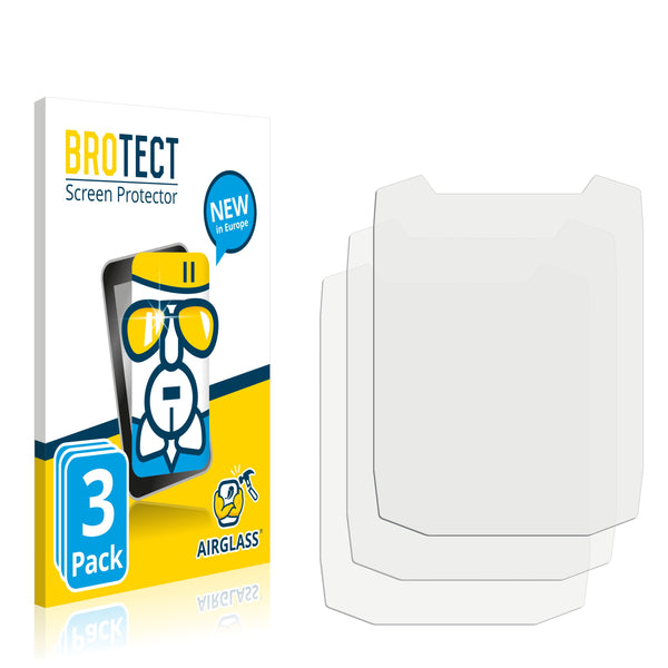 3x BROTECT AirGlass Glass Screen Protector for Crosscall Core-S4