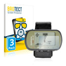 3x BROTECT AirGlass Matte Glass Screen Protector for Garmin Foretrex 401