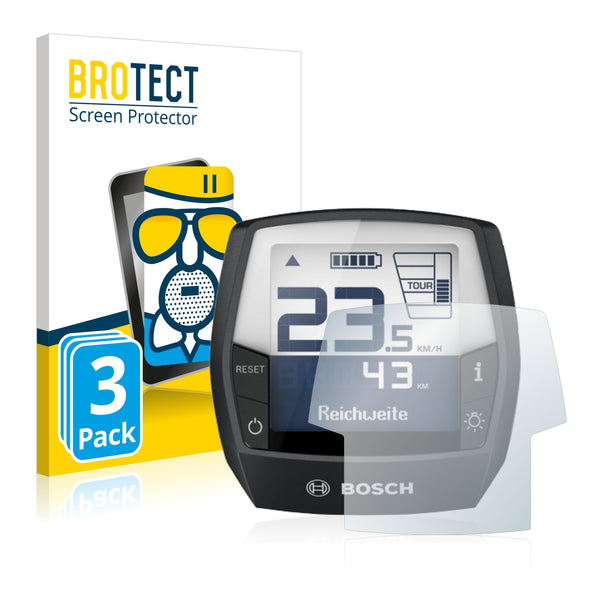 3x BROTECT AirGlass Matte Glass Screen Protector for Bosch Intuvia Active Line (E-Bike Display)
