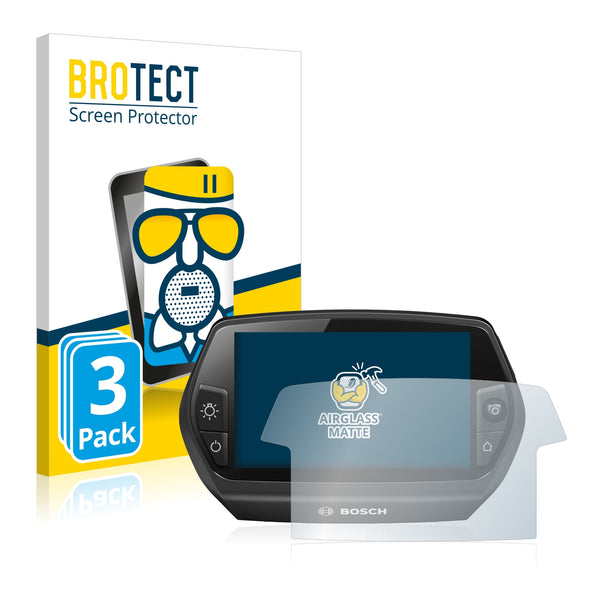 3x BROTECT AirGlass Matte Glass Screen Protector for Bosch Nyon (E-Bike Display)