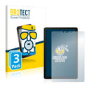 3x BROTECT AirGlass Matte Glass Screen Protector for Samsung Galaxy Tab S4 10.5