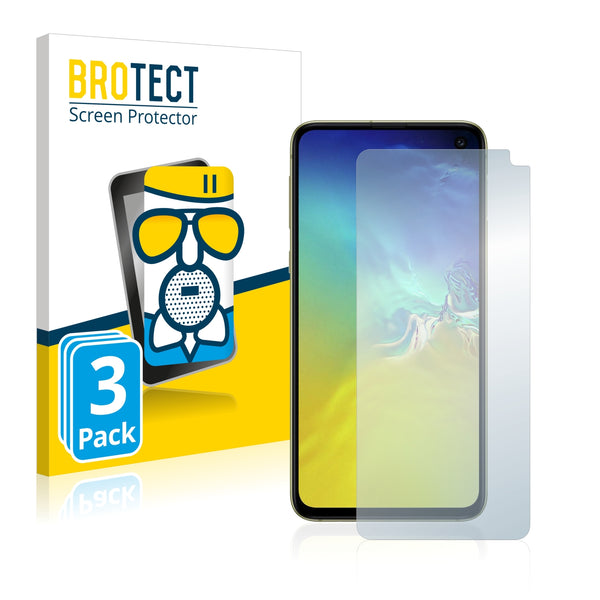 3x BROTECT AirGlass Matte Glass Screen Protector for Samsung Galaxy S10e