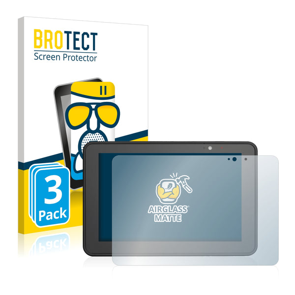 3x BROTECT AirGlass Matte Glass Screen Protector for Zebra ET51/ET56 10.1