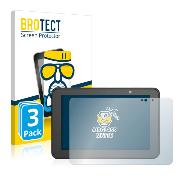 3x BROTECT AirGlass Matte Glass Screen Protector for Zebra ET51/ET56 8.4