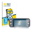 3x BROTECT AirGlass Matte Glass Screen Protector for Nintendo Switch Lite